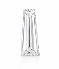 6 Ct Lab Grown White Diamond Tapered Baguette Cut VVS1 D Color Loose Stone 1 picture
