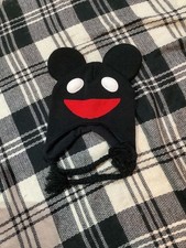 DEADMAU5 ORIGINAL STYLE BEANIE HAT/CAP ONE SIZE W/TASSLE/BRAIDS Y2k Style picture