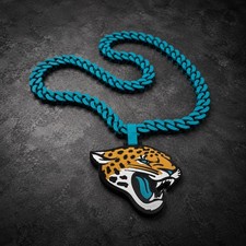  Jacksonville Jaguars 3D Printed Hype Chain Cuban Link Style  picture