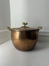 Ruffoni Historia Hammered Copper Stockpot with Acorn Knob 7.5 qt picture