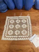 Scandinavian Swedish traditional historic handmade Näversöm Embroidery rare picture