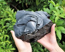 MASSIVE Black Obsidian Chunks, Rough Natural Crystals: Choose Size ('A' Grade) picture