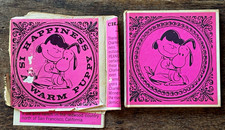 Happiness Is a Warm Puppy HC Illustrated Picture Book Charles M. Schulz 1962 picture