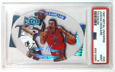 1997 Skybox Metal Universe Juwan Howard #20 T Titanium PSA 9 Low Pop picture