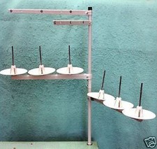  1pc.INDUSTRIAL SEWING MACHINE 6 SPOOL THREAD STAND picture