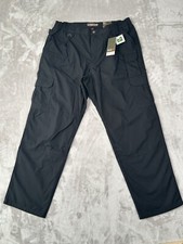 NWT 511 Tactical Cargo Pants Mens 40X32 Black Taclite Pro Rip Stop Regular Fit picture