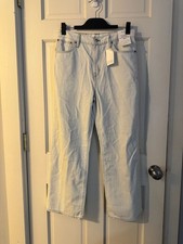NWT Madewell The Perfect Vintage Wide-Leg Crop Jean Size 28 picture