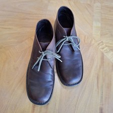 Born Men's Harrison Boot 9.5/43 Canyon Brown Leather Casual Chukka Lace up M9431 picture