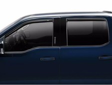 AVS In-Channel Visor Fits 15-24 Ford F-150, 17-24 Ford F-150 Raptor SuperCrew picture