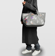 Zadig & Voltaire Monogram Graffiti Tote Bag picture