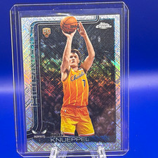 Topps 2025-26 Chrome Update Kon Knueppel Charlotte Hornets RC #154 Skylight picture
