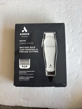 Andis 01815 Master Adjustable Blade Hair Clipper, 14000 SPM, Silver picture
