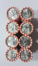 8 Rolls Constitution Declaration War Mayflower Quarters 1 Roll each 2026 P & D picture