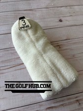 Ping Putterman Vintage White Plush Fur 3 Wood Fairway Headcover picture