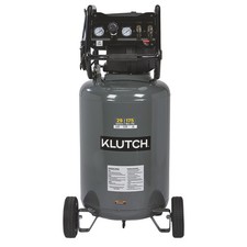 Klutch Electric Air Compressor, 29-Gal., Vertical, 2.5 HP, 120 Volts, 175 PSI, picture