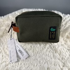 NWT Dooney & Bourke Cosmetic Toiletry Case Forest Green 6” X 4” X 3” picture