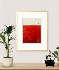Andy Warhol (1987), Original Signed Print, COA and Appraisal for $3,500 US.*- picture