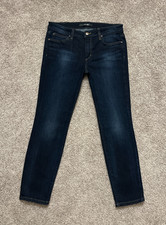 Joe's Jeans Womens Size 30 Mid Rise Dark Wash BRIDGET Ankle Skinny Jeans EUC picture