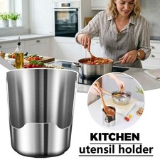 Spoon Rest Pot Lid Holder Stainless Steel Organizer Stand Caddy Kitchen Utensil  picture