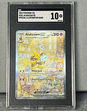 SGC 10 2023 Pokemon SV 151 Alakazam ex 201/165 Special Illustration Rare Holo picture
