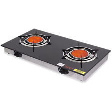 Barton Double Portable Infrared Flame Gas Stove Large Propane Burner BBQ LPG picture