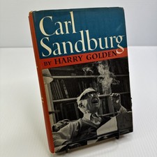 Carl Sandburg by Harry Golden 1961 Book Club Edition HC Carl Sandburg Biography picture
