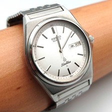 Condition【A】SEIKO SilverWave 5933-7010 Vintage Quartz Watch Working Japan/J-027 picture