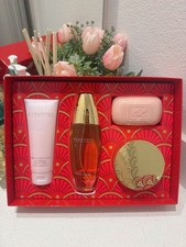 Beautiful Estee Lauder Women 4pc Set (3.4 oz EDP + 3.4 Lotion + Soap + Powder) picture