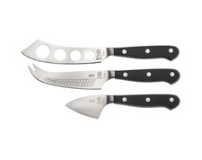 Mercer Culinary M23608 Renaissance 3 Piece Cheese Knife Set w/ POM Handle picture