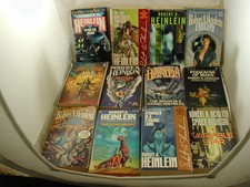 Robert A Heinlein Lot of 12 Books Classic Science Fiction Novels picture