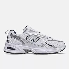 SALE NewBalance Men's 530 WHITE with NATURAL INDIGO picture