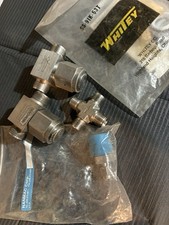 Swagelok Nupro Whitey Stainless 140 Micron Filter SS-91K-63T Parts Lot of 5 picture
