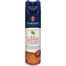 12 Guardsman 12.5 Oz Woodland Fresh Anytime Clean & Polish For Wood Furniture picture