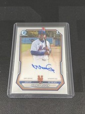 2026 Bowman Chrome Prospect Auto Wandy Asigen #CPA-WA 1st Bowman New York Mets picture