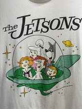 Collection The Jetsons Cartoon Funny Cotton White S-5XL T Shirt For Fans MC730 picture