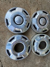 OEM 1976-1991 Ford F150 Truck, Bronco, E150 Van 4x4 Hubcaps, 10.5 Inch; Set of 4 picture