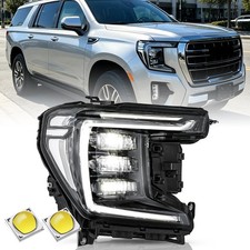 Full LED Headlight for 2021 2022 2023 2024 GMC Yukon DENALI/AT4 picture
