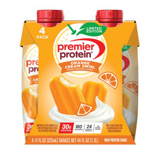Premier Protein Shake, Orange Cream Swirl, 30g Protein, 11 fl oz, 4 Ct picture