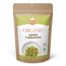 Organic Green Cardamom Pods Whole - Fresh Cardamom Seeds - 4OZ picture