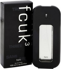 SEALED New FCUK 3 by French Connection, 3.4 oz EDT Spray for Men picture