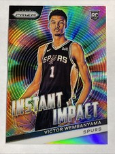 2023-24 Panini Prizm Victor Wembanyama #3 RC Rookie Instant Impact Silver picture