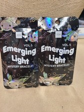 Lot Of 2 Zox Emerging Light Mystery Bracelets Large  picture