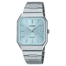Casio Collection Analog MTP-B185D-2A2VDF Light Blue Dial New Full Set Mens Watch picture