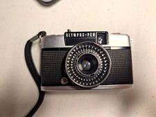 Olympus Pen EE-S2 Half Frame 35mm Film Camera Silver/Black Vintage picture