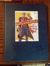 SIGNED & #  Superheroes Joe Kubert's Wonderful World of Comics (1999) Hardcover picture