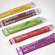 Paleovalley: 100% Grass Fed Beef Sticks 10 Count - Choose your flavor picture