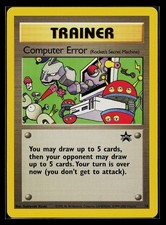 Pokemon Card - Computer Error (Rocket's Secret Machine) WoTC Black Star Promo 16 picture