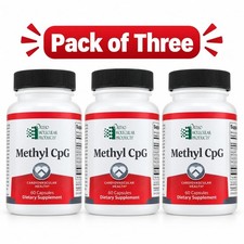 (pack of 3) Methyl CPG Ortho Molecular Products Cardiovascular 60 Capsules picture