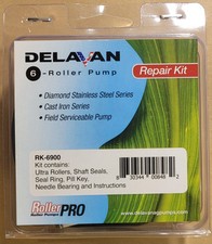 DELAVAN RollerPRO® 6 Roller Pump Repair Kit RK-6900 * NEW SEALED * picture