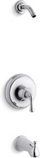 KOHLER Forte TLS10275-4A-CP shower set bathroom fixture NO HEAD Polished Chrome picture